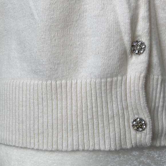 GAP Factory Long Sleeve Button Down Cardigan with Embellished Buttons - Picture 5 of 8